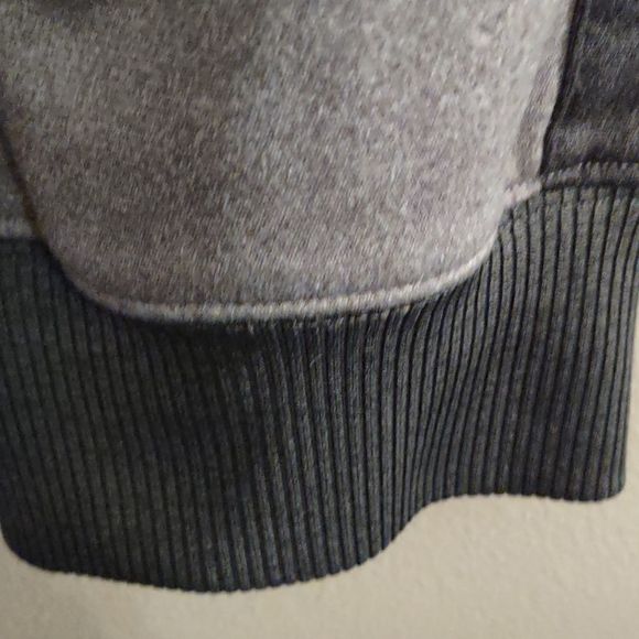 Xersion Women's size S gray black trim drawstring sweatpants zip ankle quick dry - Picture 4 of 8